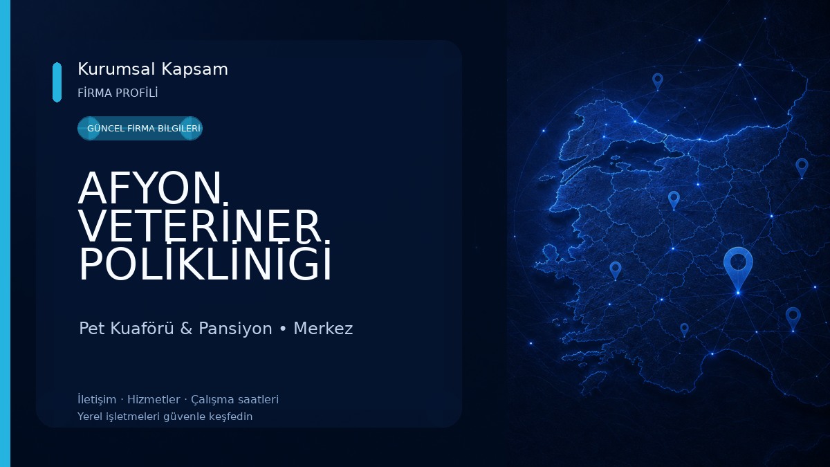 AFYON VETERİNER POLİKLİNİĞİ Pet Kuaförü & Pansiyon