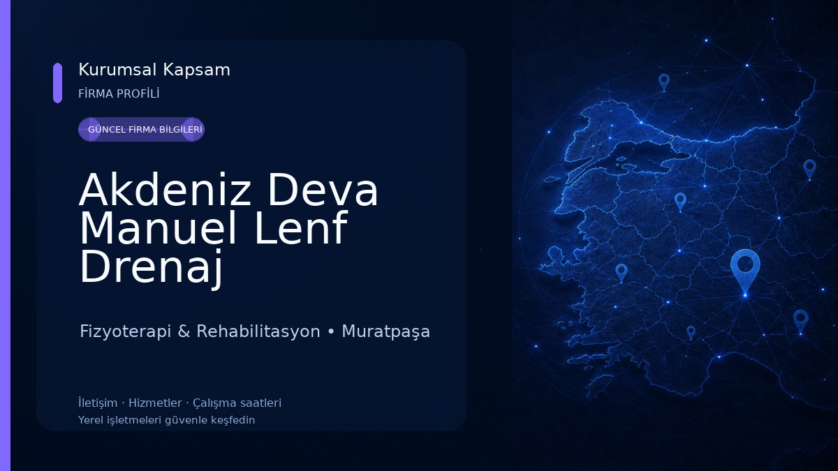 Akdeniz Deva Manuel Lenf Drenaj