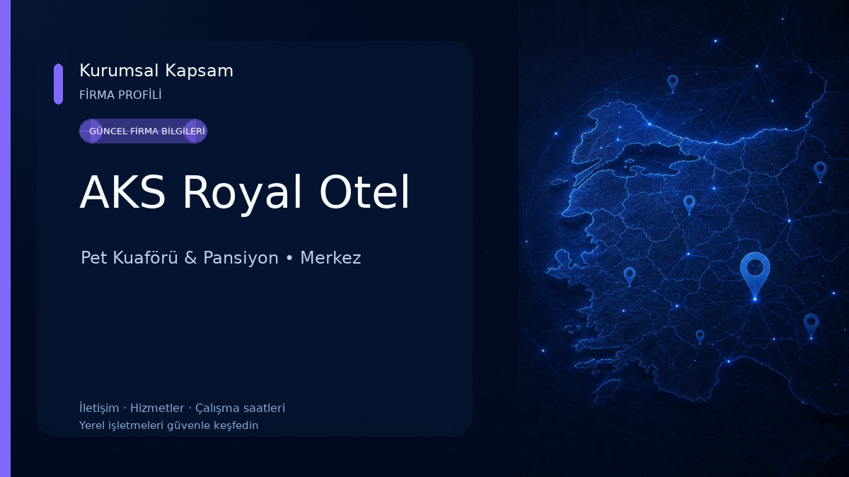 AKS Royal Otel Pet Kuaförü & Pansiyon