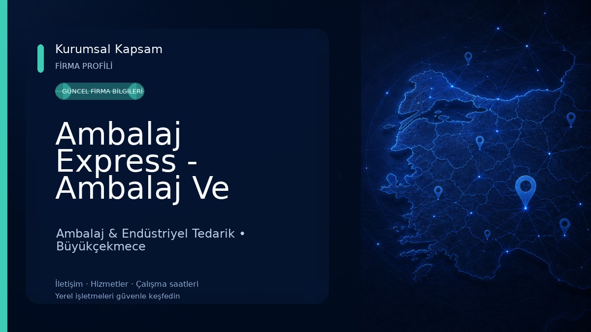 Ambalaj Express - Ambalaj Ve Temizlik Ürünleri Toptan Tedarik Ambalaj & Endüstriyel Tedarik
