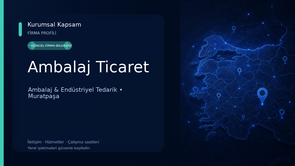 Ambalaj Ticaret Ambalaj & Endüstriyel Tedarik