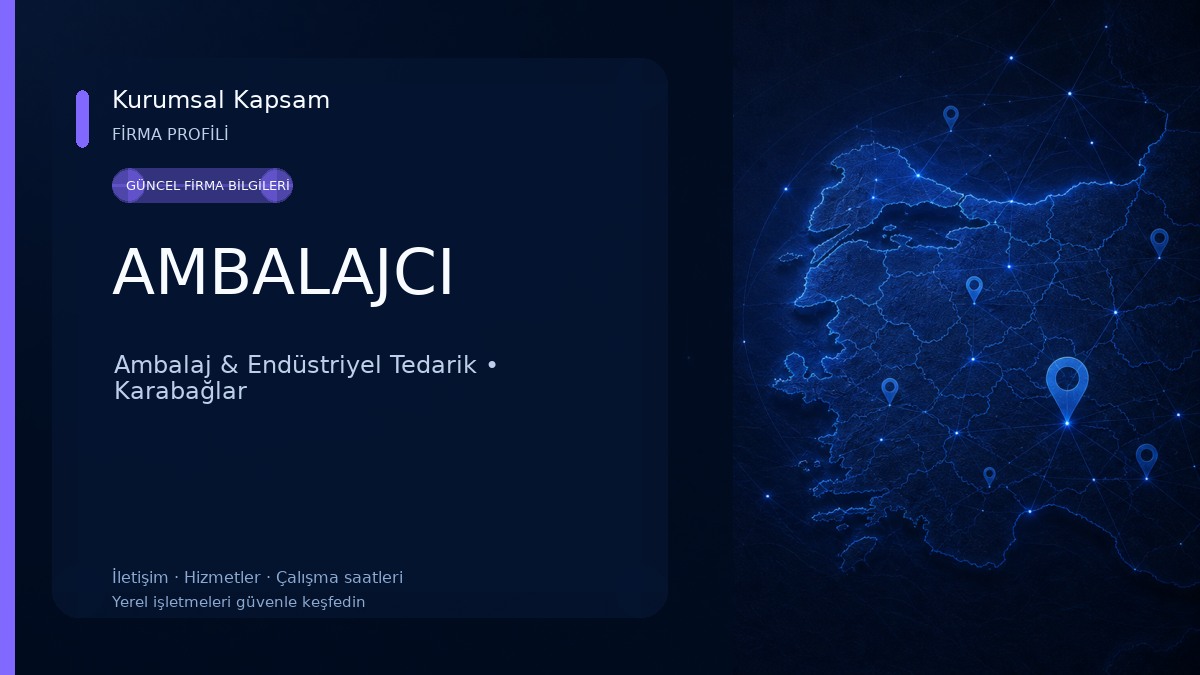 AMBALAJCI Ambalaj & Endüstriyel Tedarik