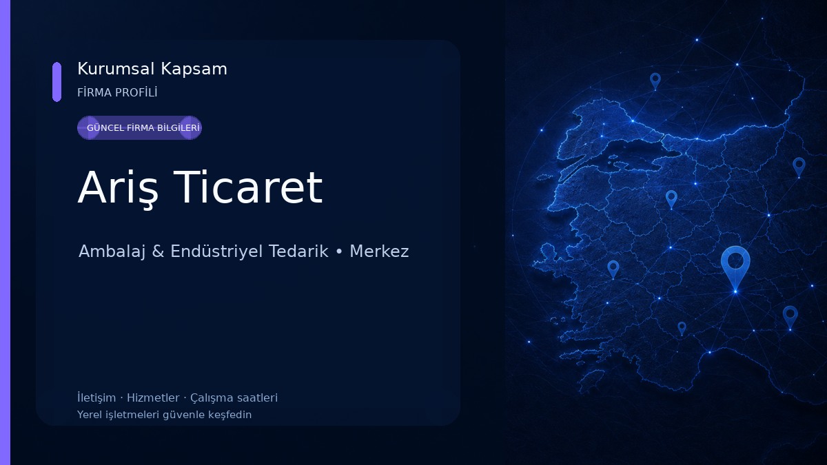 Ariş Ticaret Ambalaj & Endüstriyel Tedarik