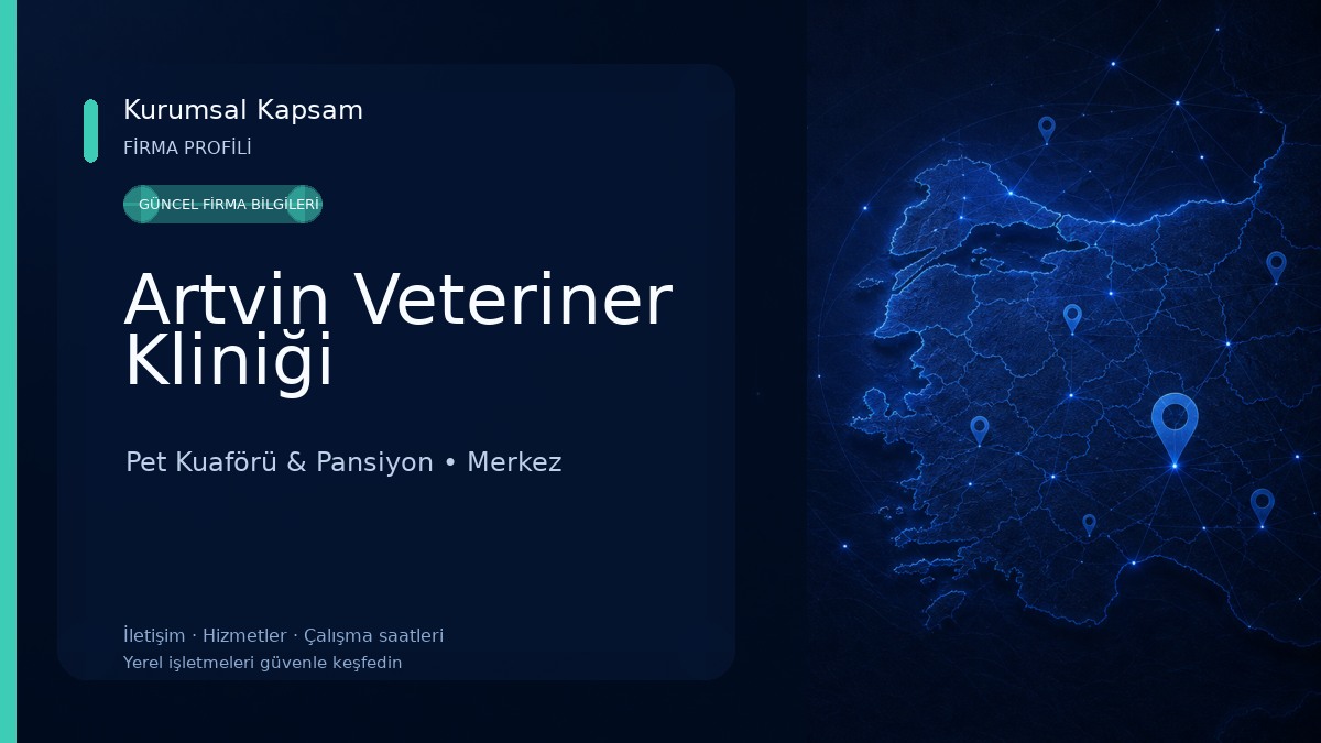 Artvin Veteriner Kliniği 