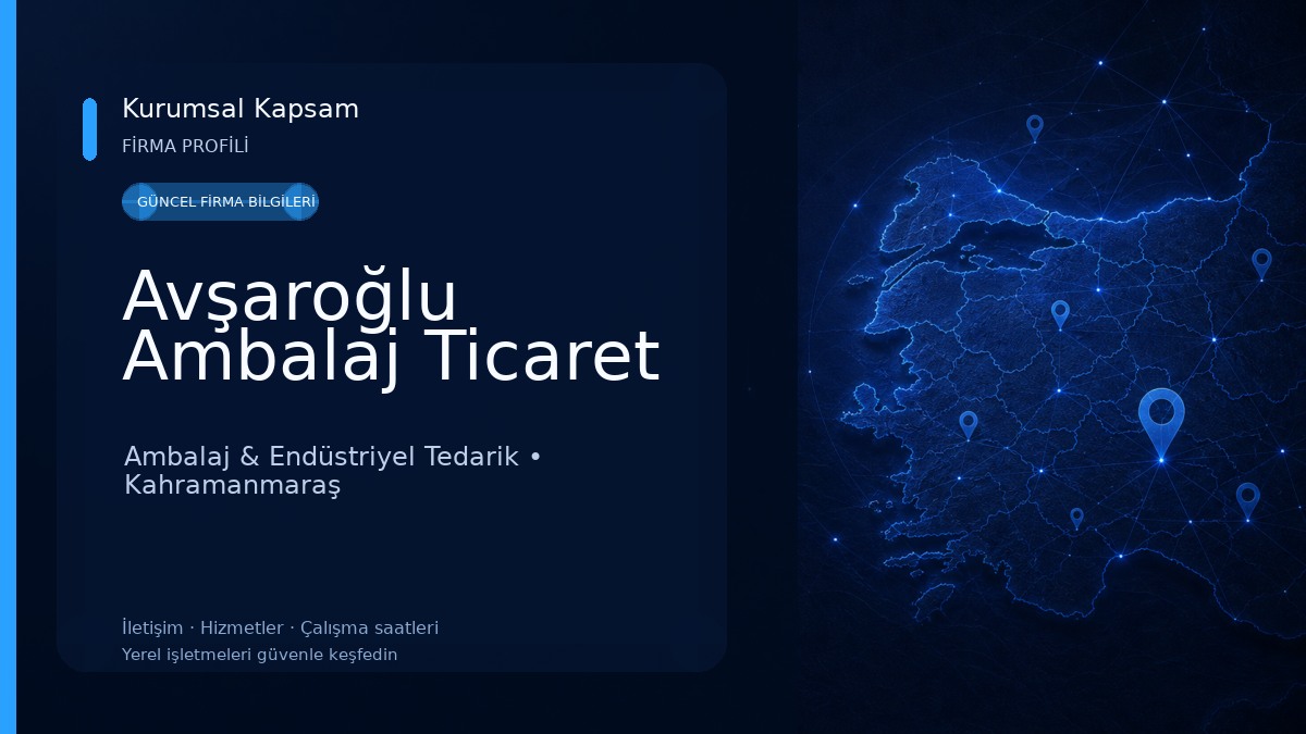 Avşaroğlu Ambalaj Ticaret Ambalaj & Endüstriyel Tedarik