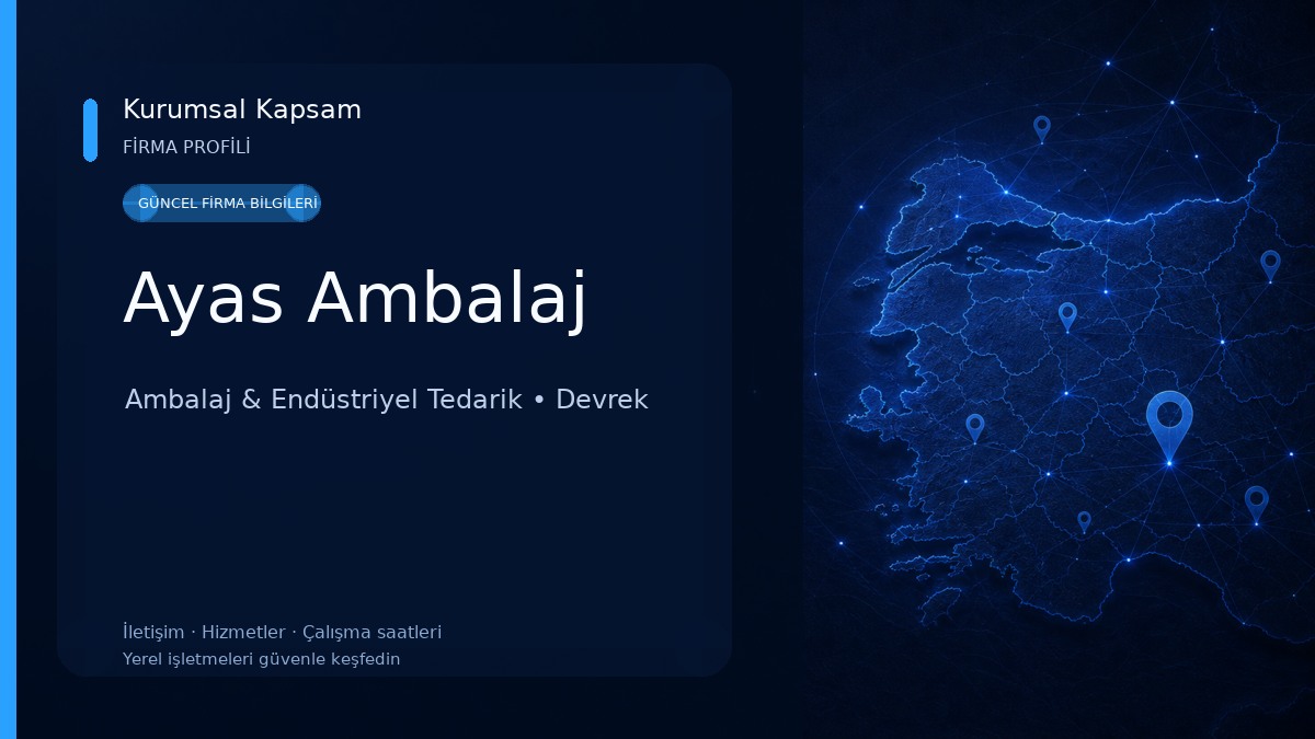 Ayas Ambalaj Ambalaj & Endüstriyel Tedarik