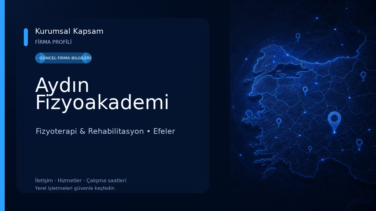 Aydın Fizyoakademi Fizyoterapi & Rehabilitasyon