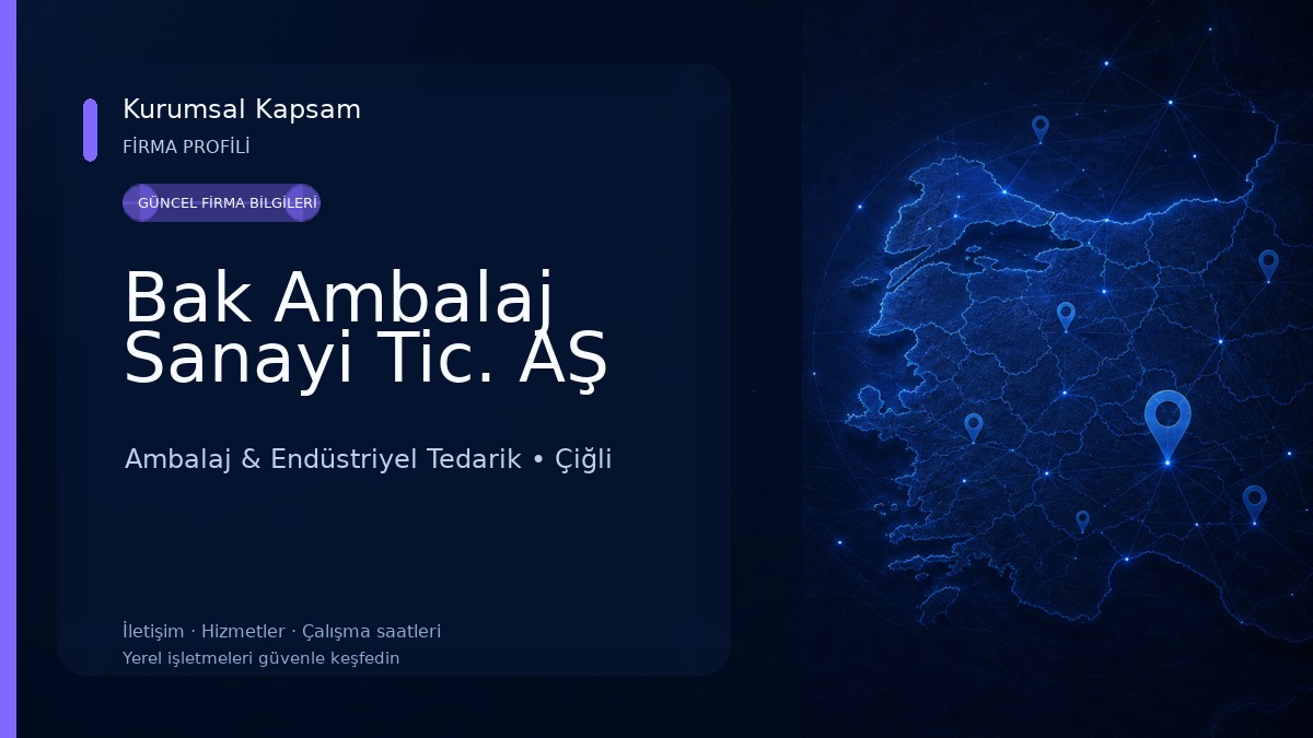 Bak Ambalaj Sanayi Tic. AŞ