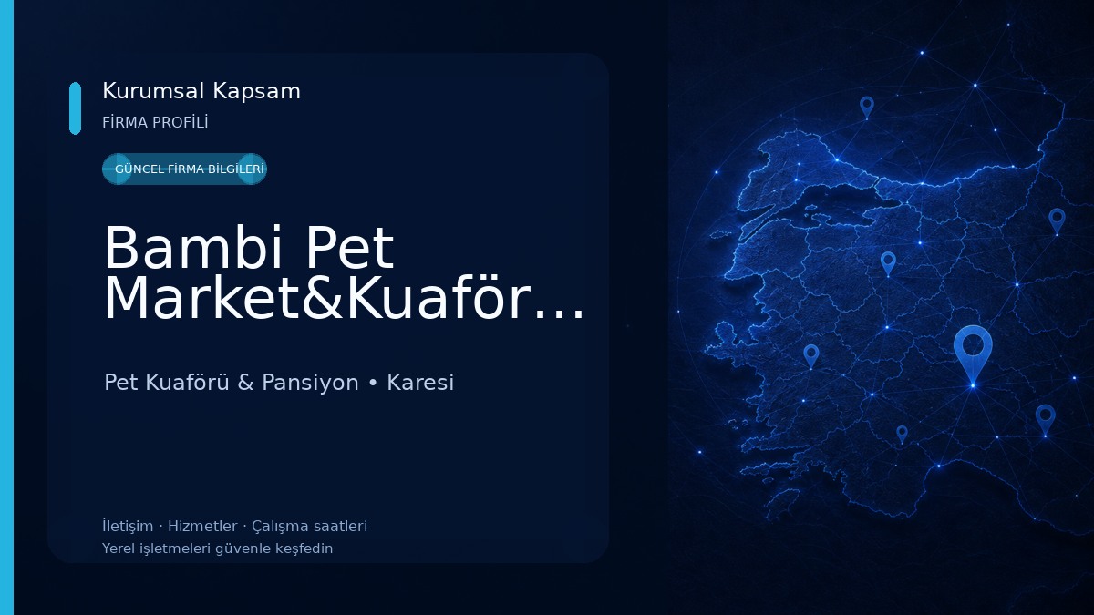 Bambi Pet Market&Kuaför&Otel Pet Kuaförü & Pansiyon