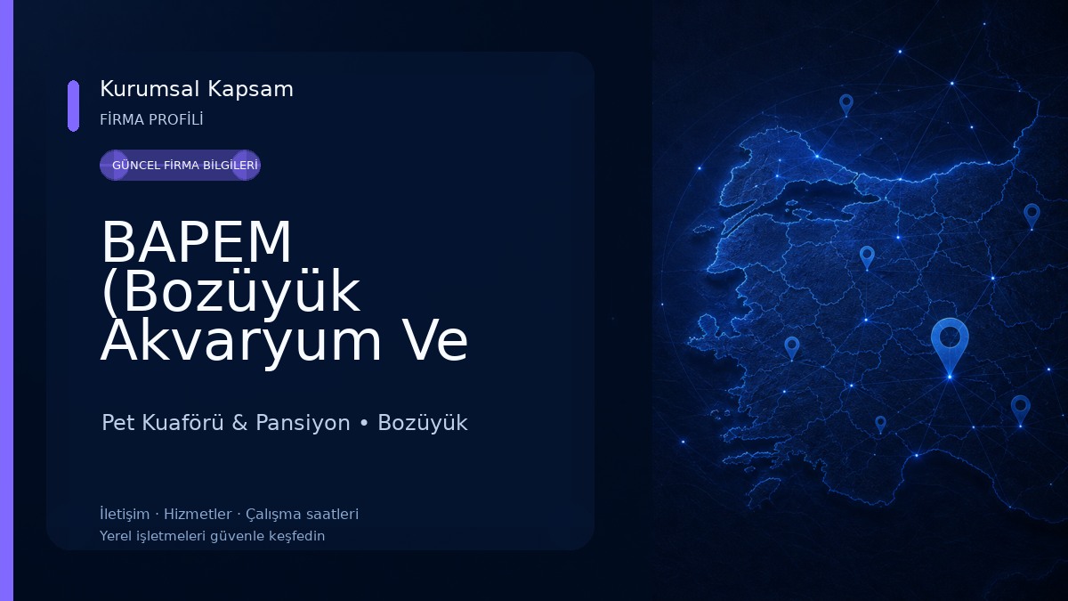 BAPEM (Bozüyük Akvaryum Ve Pet Market) Pet Kuaförü & Pansiyon