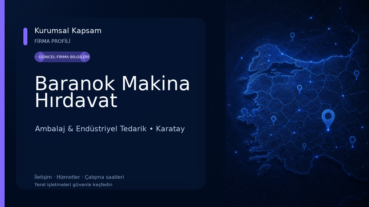 Baranok Makina Hırdavat