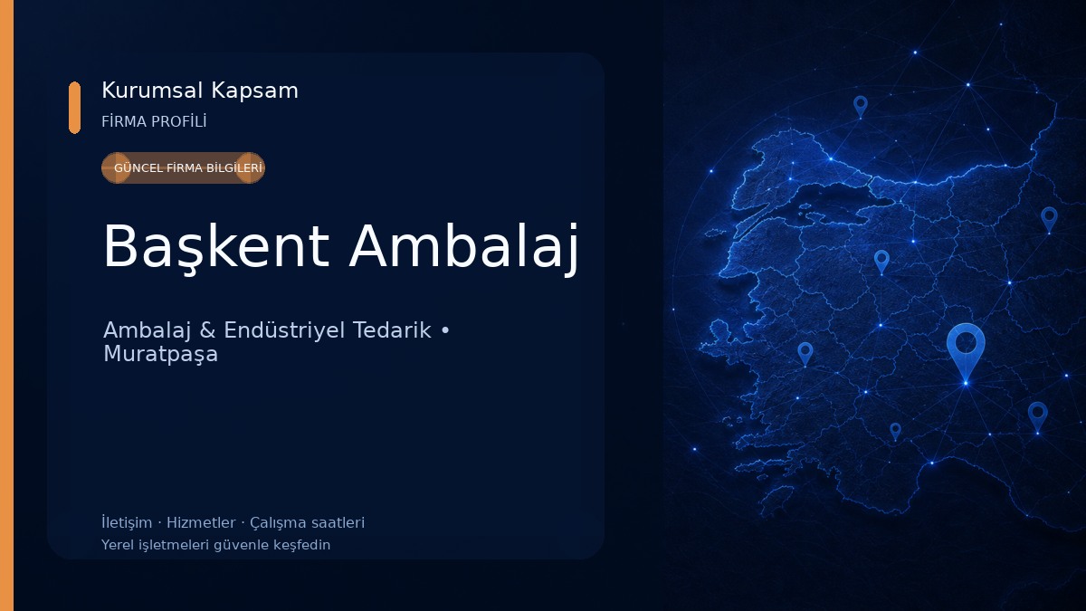 Başkent Ambalaj Ambalaj & Endüstriyel Tedarik