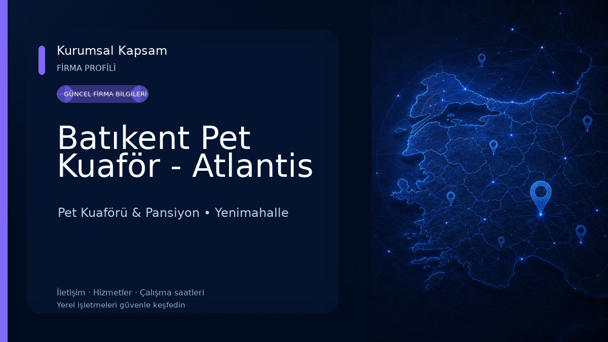 Batıkent Pet Kuaför - Atlantis Pet Kuaförü & Pansiyon
