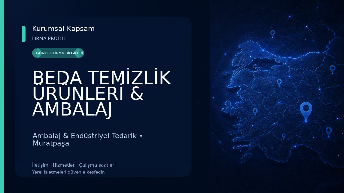 BEDA TEMİZLİK ÜRÜNLERİ & AMBALAJ