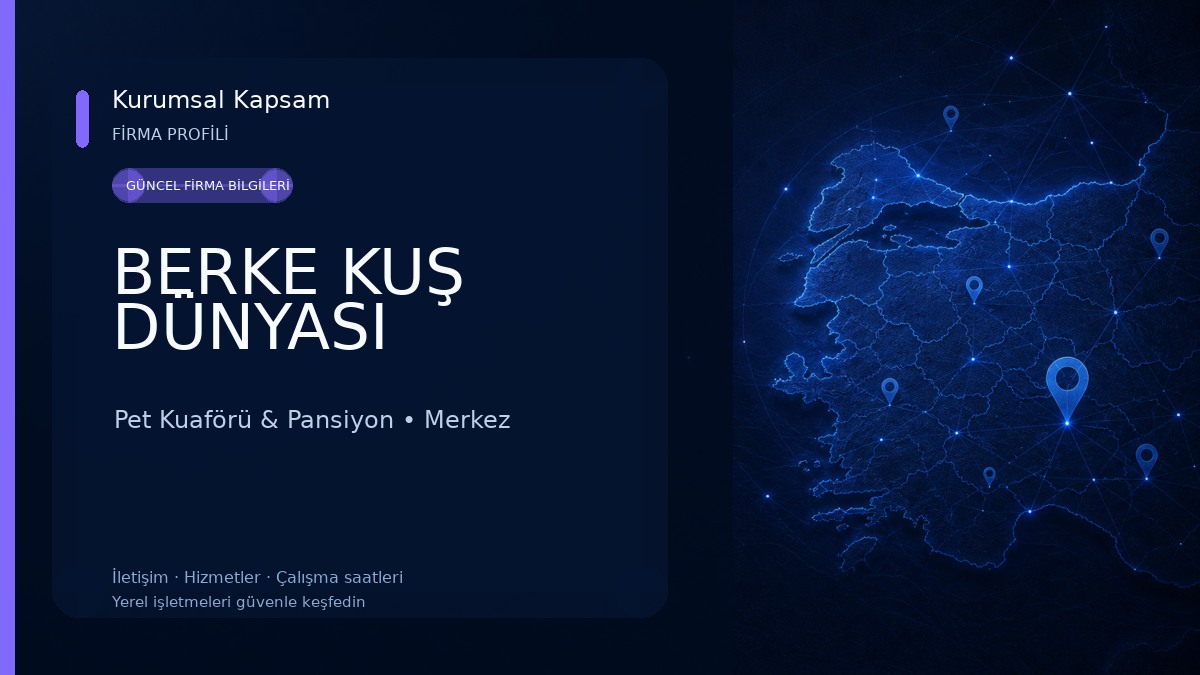 BERKE KUŞ DÜNYASI Pet Kuaförü & Pansiyon