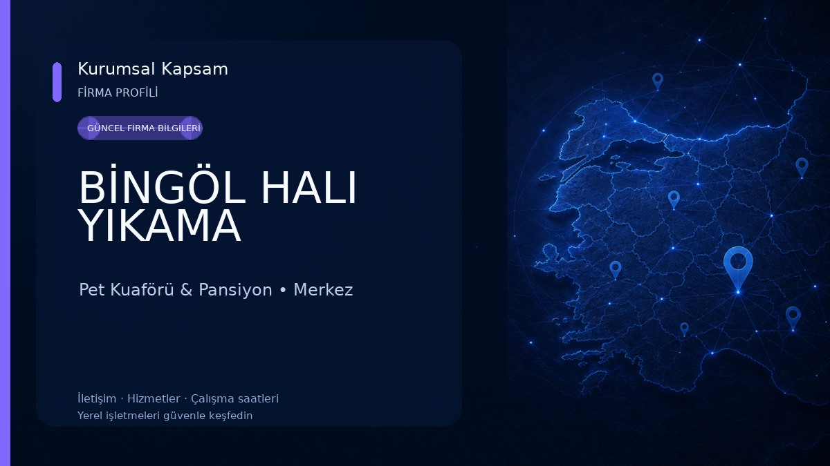 BİNGÖL HALI YIKAMA Pet Kuaförü & Pansiyon