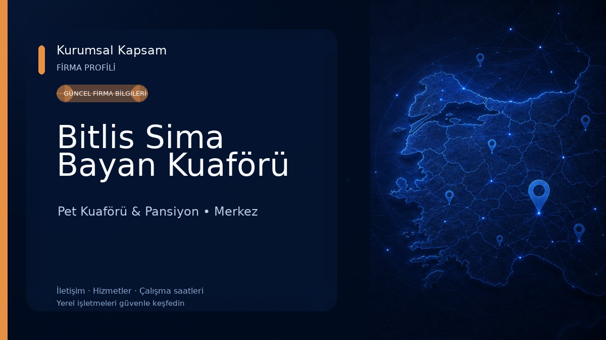 Bitlis Sima Bayan Kuaförü Pet Kuaförü & Pansiyon