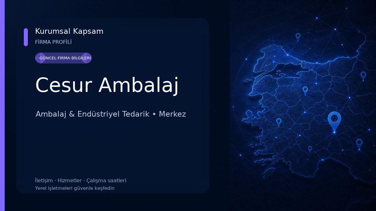Cesur Ambalaj Ambalaj & Endüstriyel Tedarik