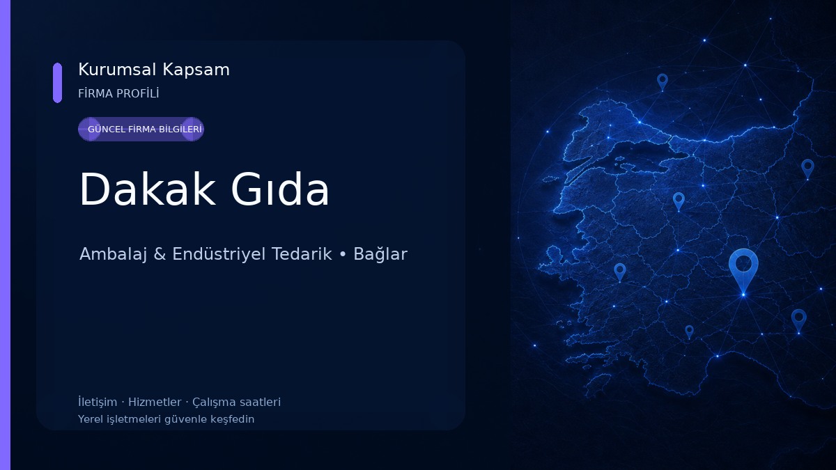 Dakak Gıda