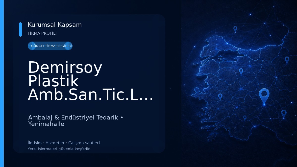Demirsoy Plastik Amb.San.Tic.Ltd.Şti. 