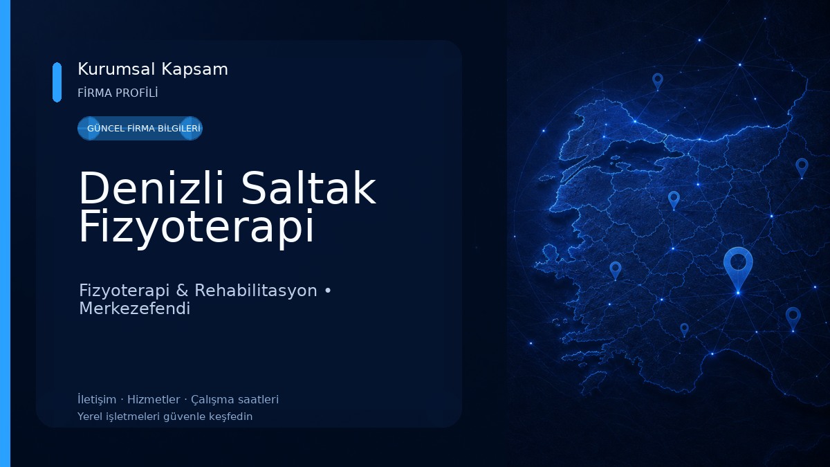Denizli Saltak Fizyoterapi