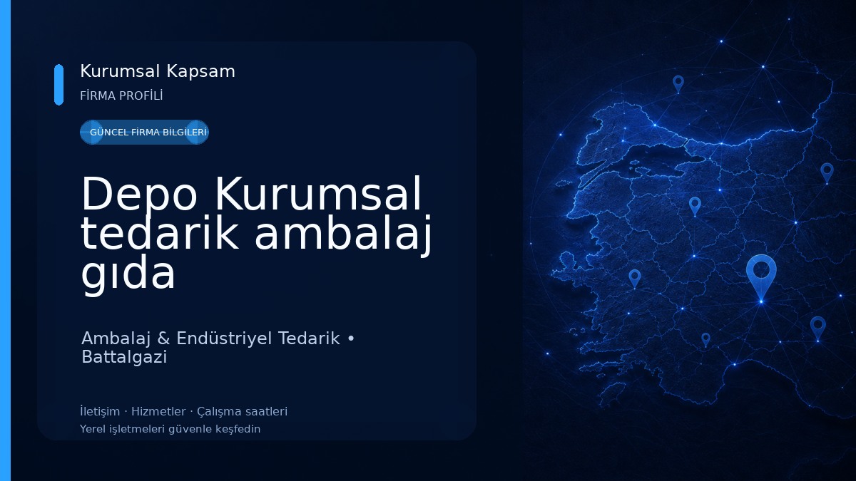Depo Kurumsal tedarik ambalaj gıda Ambalaj & Endüstriyel Tedarik