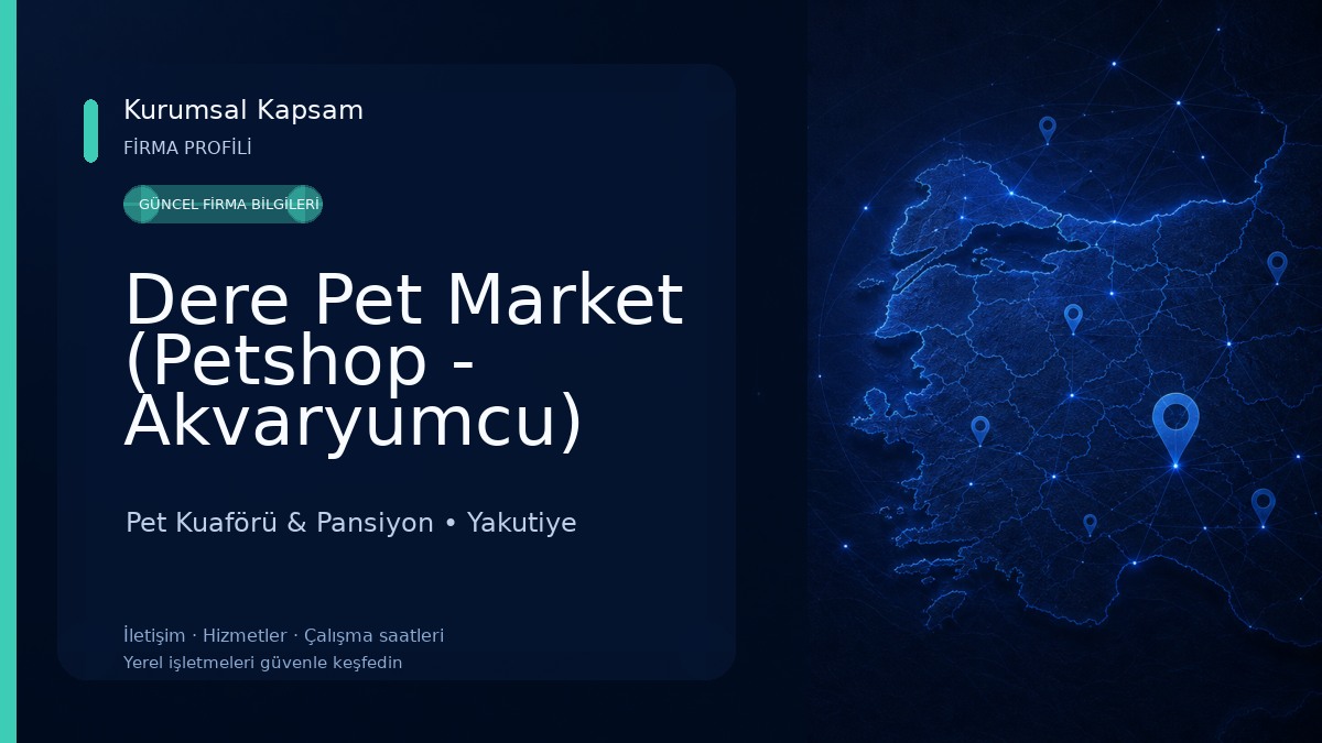 Dere Pet Market (Petshop - Akvaryumcu) Pet Kuaförü & Pansiyon