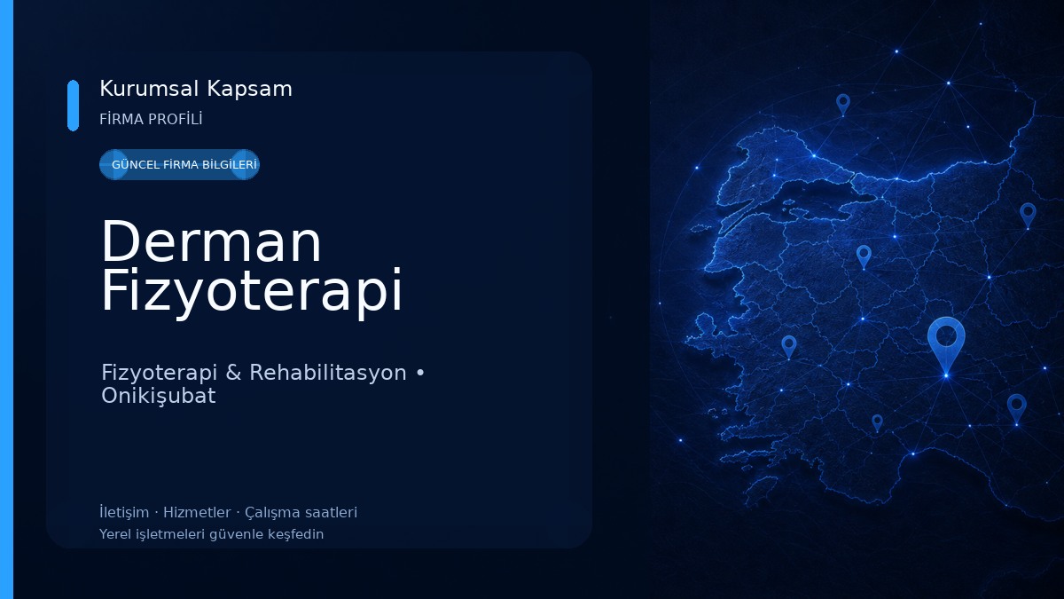 Derman Fizyoterapi Fizyoterapi & Rehabilitasyon