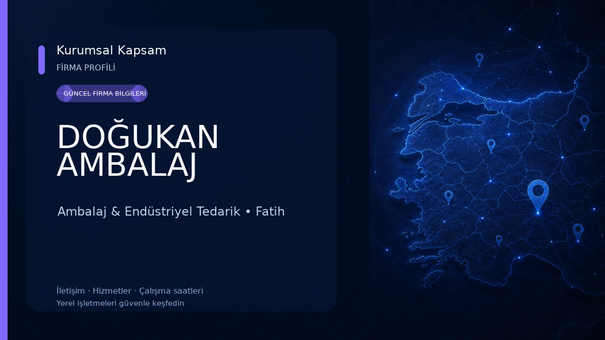 DOĞUKAN AMBALAJ Ambalaj & Endüstriyel Tedarik
