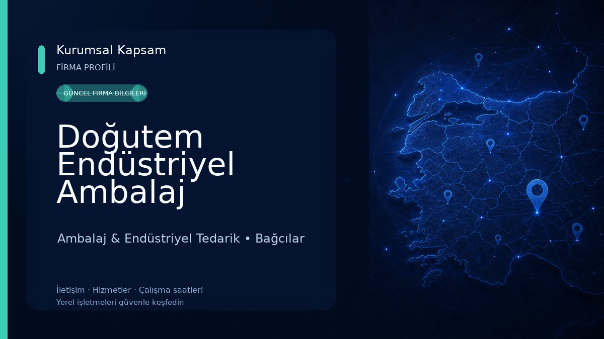 Doğutem Endüstriyel Ambalaj Ambalaj & Endüstriyel Tedarik