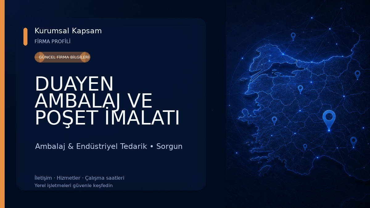 DUAYEN AMBALAJ VE POŞET İMALATI Ambalaj & Endüstriyel Tedarik