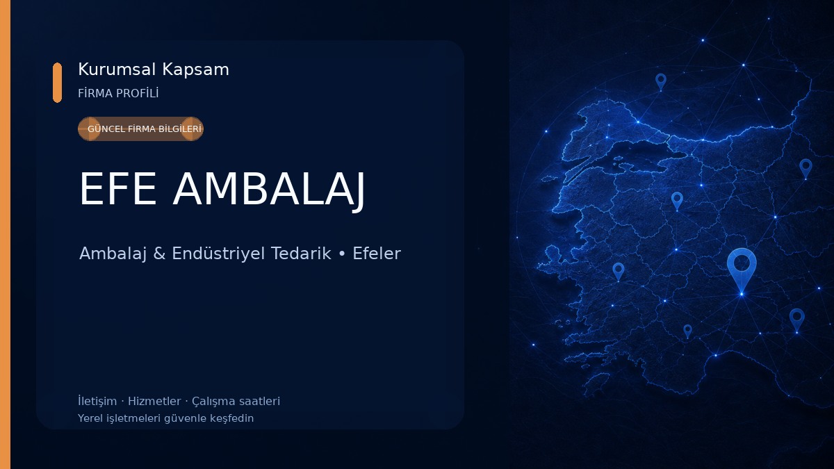 EFE AMBALAJ Ambalaj & Endüstriyel Tedarik
