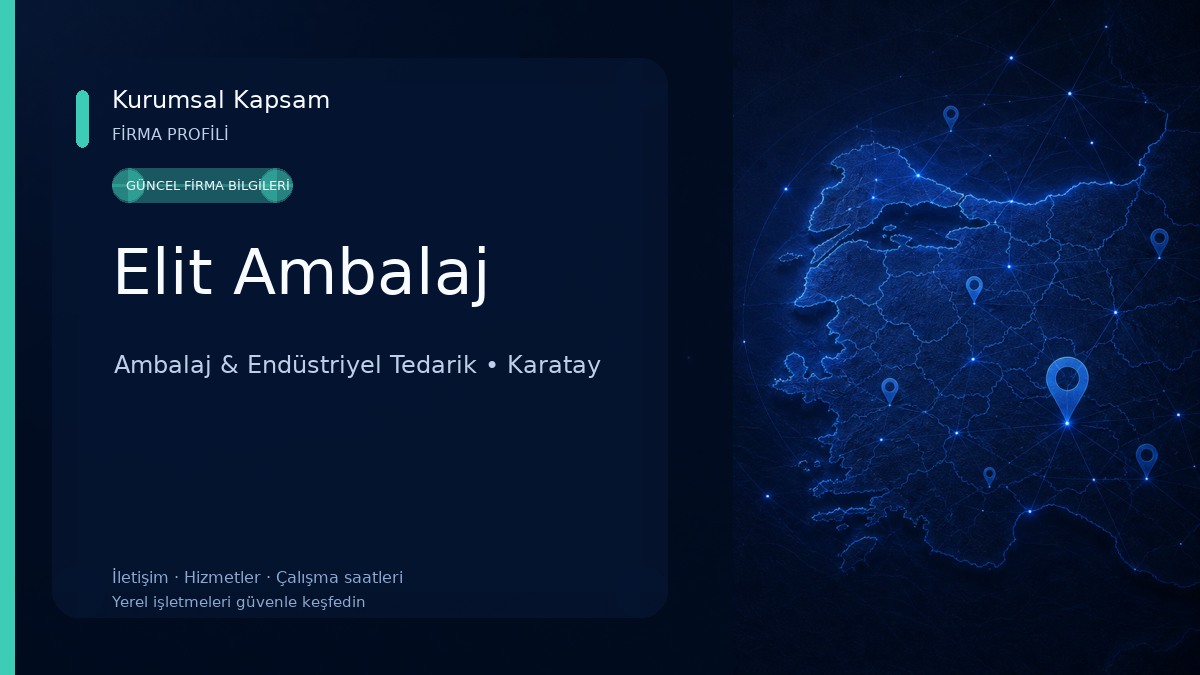 Elit Ambalaj Ambalaj & Endüstriyel Tedarik