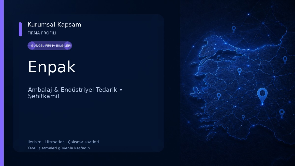 Enpak Ambalaj & Endüstriyel Tedarik
