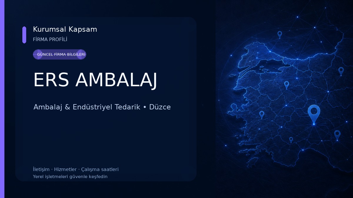 ERS AMBALAJ Ambalaj & Endüstriyel Tedarik