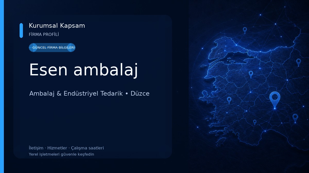 Esen ambalaj Ambalaj & Endüstriyel Tedarik