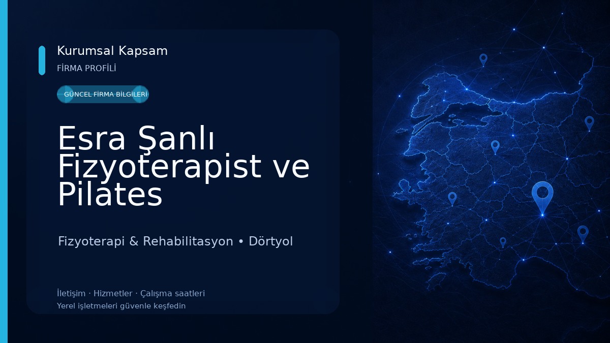 Esra Şanlı Fizyoterapist ve Pilates Fizyoterapi & Rehabilitasyon