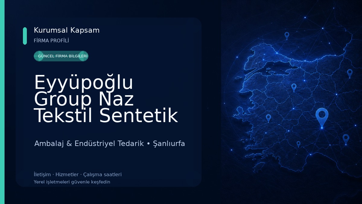 Eyyüpoğlu Group Naz Tekstil Sentetik Çuval