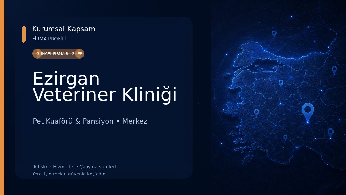 Ezirgan Veteriner Kliniği 