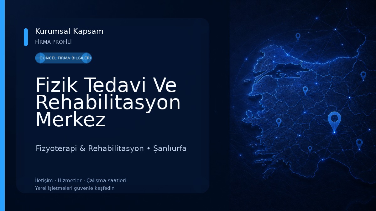 Fizik Tedavi Ve Rehabilitasyon Merkez Fizyoterapi & Rehabilitasyon