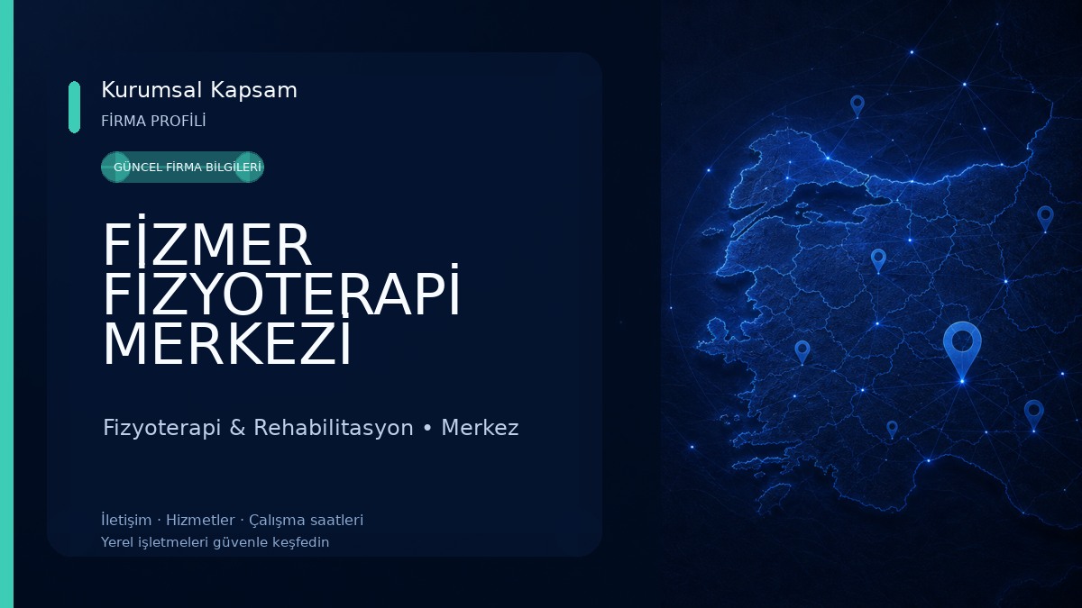 FİZMER FİZYOTERAPİ MERKEZİ OSMANİYE FİZYOTERAPİST