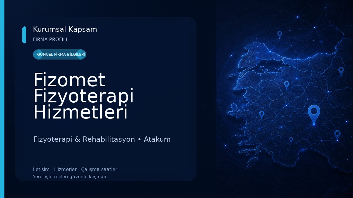 Fizomet Fizyoterapi Hizmetleri Samsun Fizyoterapi & Rehabilitasyon