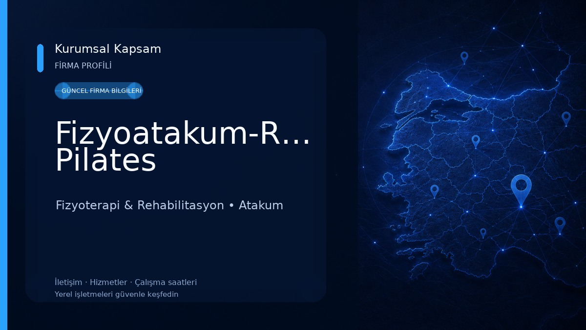 Fizyoatakum-Reformer Pilates Fizyoterapi & Rehabilitasyon