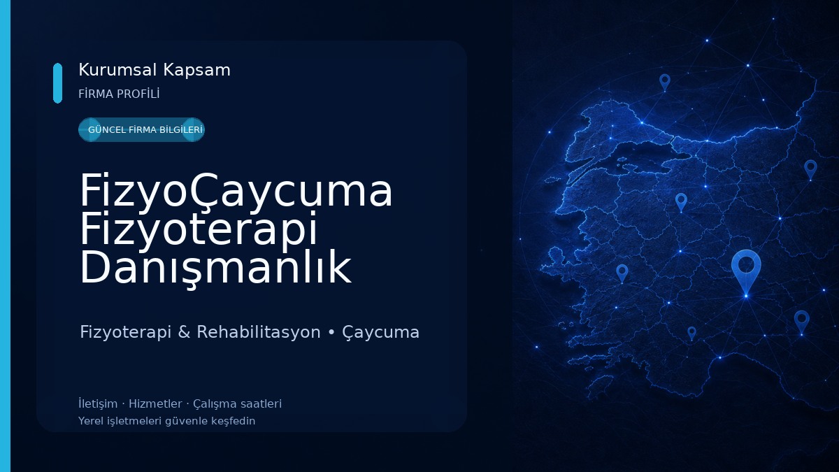 FizyoÇaycuma Fizyoterapi Danışmanlık Merkezi Fizyoterapi & Rehabilitasyon