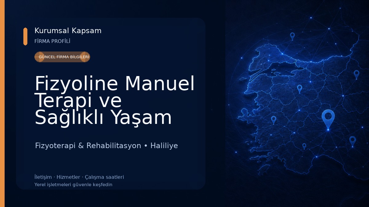 Fizyoline Manuel Terapi ve Sağlıklı Yaşam Merkezi 