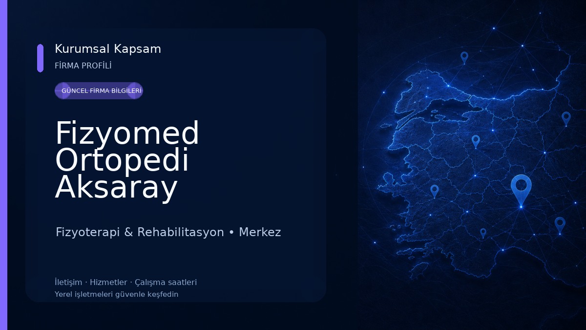 Fizyomed Ortopedi Aksaray Fizyoterapi & Rehabilitasyon