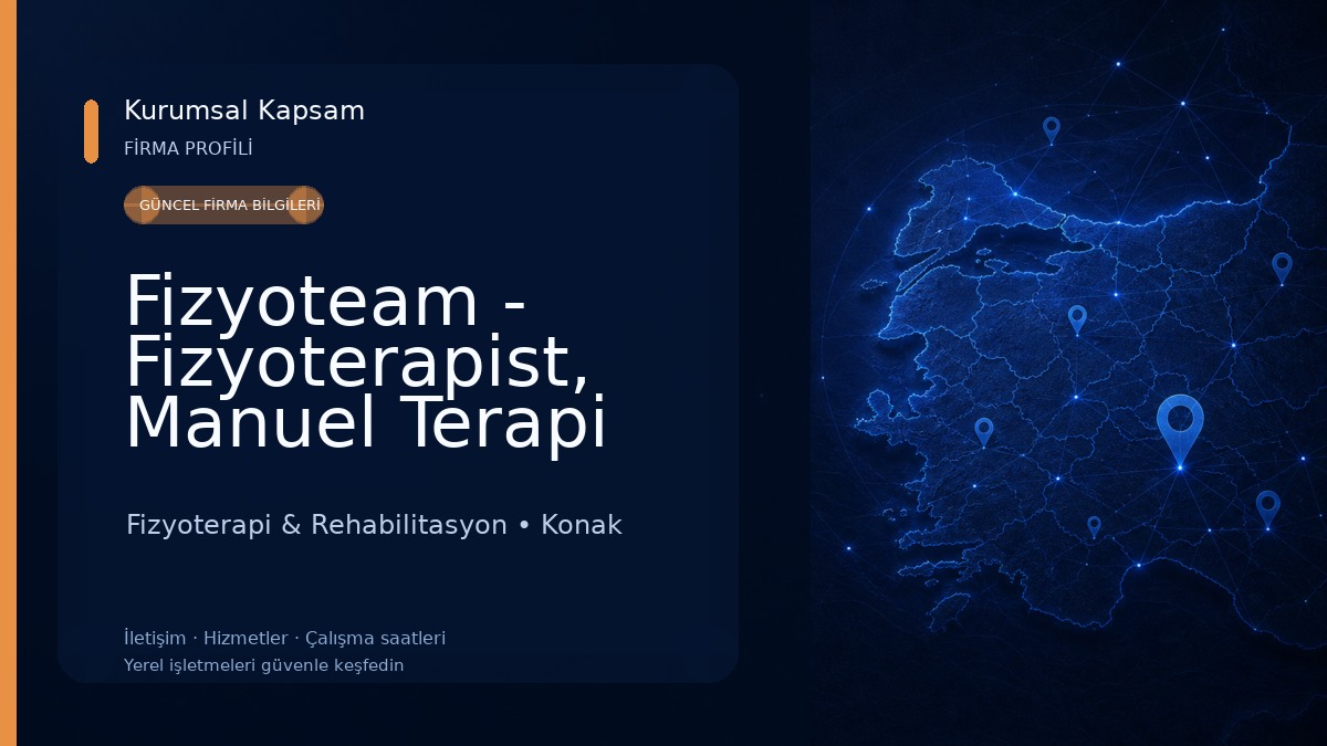 Fizyoteam - Fizyoterapist, Manuel Terapi Fizyoterapi & Rehabilitasyon