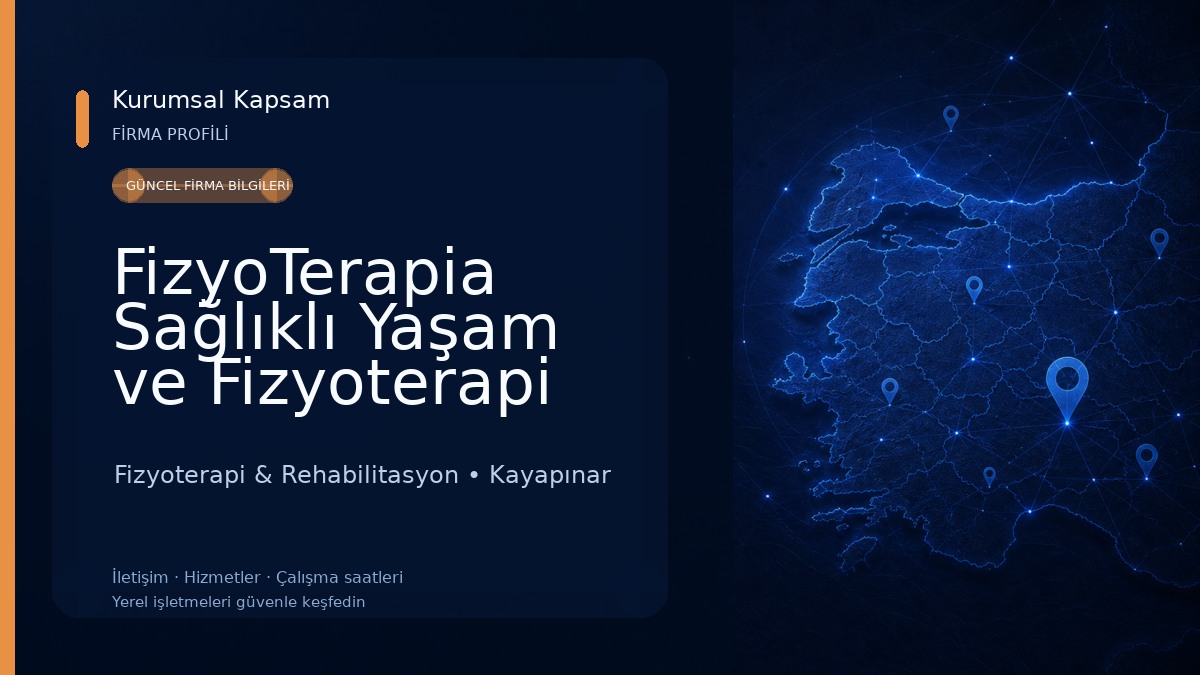 FizyoTerapia Sağlıklı Yaşam ve Fizyoterapi Merkezi