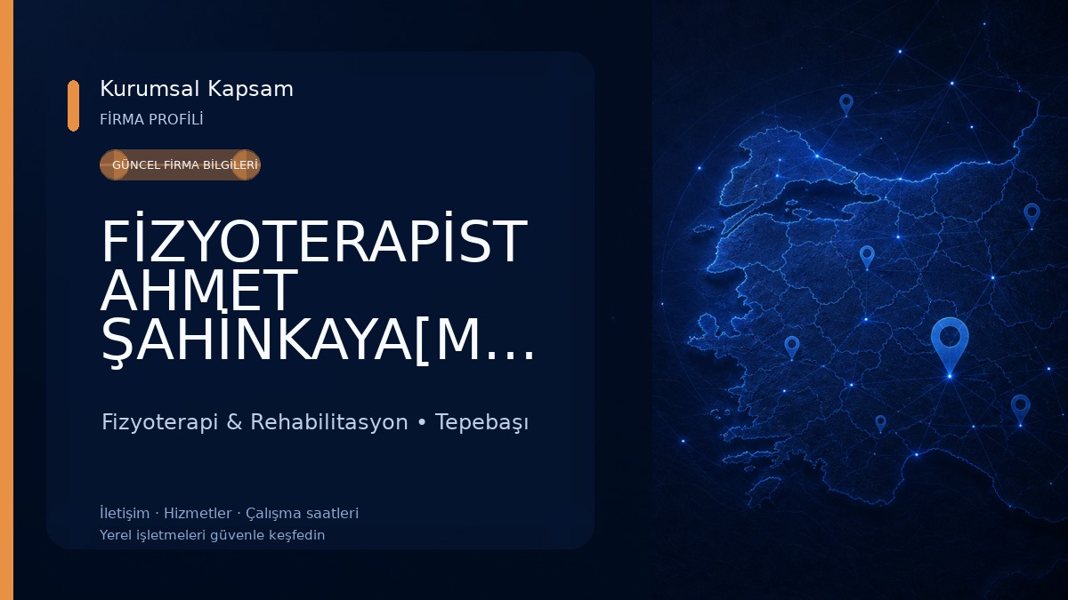 FİZYOTERAPİST AHMET ŞAHİNKAYA[MANUEL TERAPİ & REFORMER PİLATES]