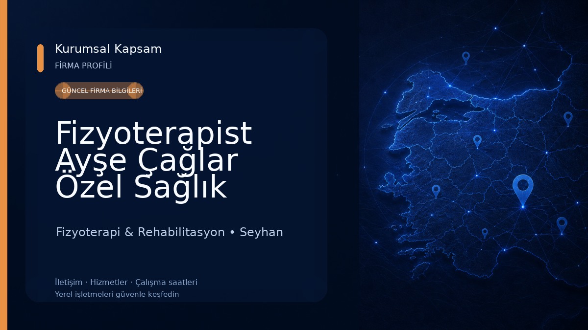 Fizyoterapist Ayşe Çağlar Özel Sağlık Meslek Hizmet Birimi, Fizyoterapi ve Rehabilitasyon 